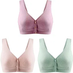 momisy Women Maternity/Nursing Lightly Padded Bra image 2