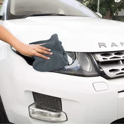 sheen Grey,40cmx40cm,380GSM Wet and Dry Microfiber Cleaning Cloth image 3