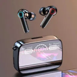 bmh M19tws bluetooth 5.0wireless DigitalDisplay 13mm Drivers J2-44 Bluetooth Gaming Headset image 4