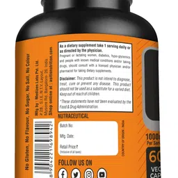 as-it-is nutrition BCAA 1000mg per serving, 30 Servings | 60 Capsules| Zero Fillers | Lab-Tested BCAA image 5