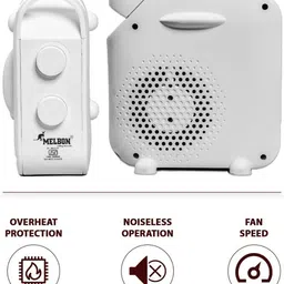 melbon VM-905 2000-Watt Room Heater Ideal Electric Fan Heater for Office & Home Silent Room Heater Fan Blower 3 Month Warranty Heat control Double Nob control Fan Room Heater image 2