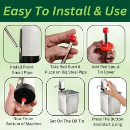 dream xplore 15000 ml Cooking Oil Dispenser Set image 4