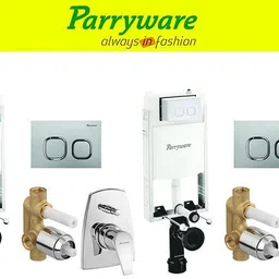 parryware Half Frame Concealed Cistern, with divater body upper edge set of 2 pic 138 Dual Flush Tank-picture-19