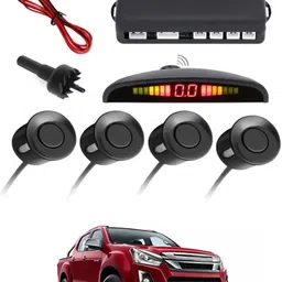 zplus Universal 4 Black Reverse Parking Sensor With LED Display For Cars-286 Safety of Passengers/Car One Alarm Kit-1846 Parking Sensor-picture-10