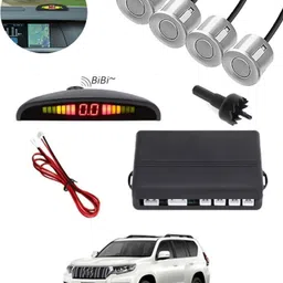 aarsh store Universal 4 Silver Reverse Parking Sensor-AF25A274 Universal 4 Silver Reverse Parking Sensor-AF25A274 Parking Sensor-picture-25