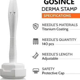 gosince Derma Stamp System – Microneedle Skin Rejuvenation Tool for Face & Scalp Care image 2
