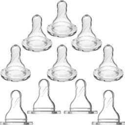 pgd Premium Silicone Nipple Soft Gentle Natural Feel Liquid Anti-Colic Leak-Proof Variable Flow Nipple-picture-26
