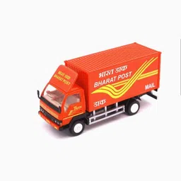 shree jee POST (MAIL) TRUCK TOY TAIL GATE OPENABLE PACK OF 1-picture-25
