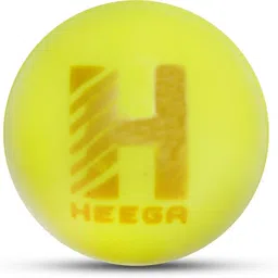 heega Green Non Toxic Plastic Cricket Ball (60 Gm Per Ball) Handball image 2