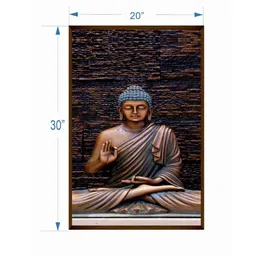 the art house Canvas Framed Stretched UV Digital Art Print image 3