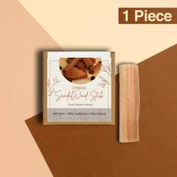 ambekaa Chandan Stick for Puja|100% Natural Sandal Wood Stick |White Chandan ki Lakdi-picture-18