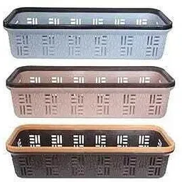 sidhdhi enterprise Plastic Storage Basket-picture-13