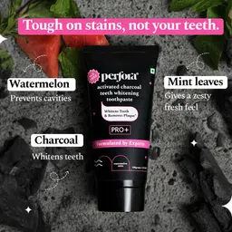 perfora Charcoal, Active Freshness,SLS & Fluoride Free, Watermelon Mint Toothpaste image 3