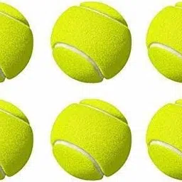 owlix Tennis Ball Light Weight Green Cricket Ball pack of 6 Tennis Ball-picture-10