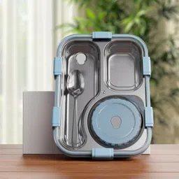 ceoxed stainless steel lunch box 3 Containers Lunch Box image 3