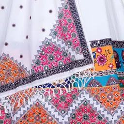 ooree Ikat Semi Stitched Lehenga Choli image 2