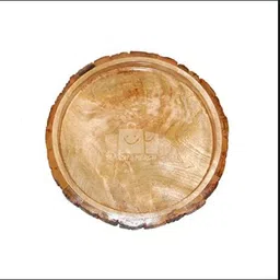 sienterprises SI Enterprices Wooden Buckle Tray Tray Serving Set image 2