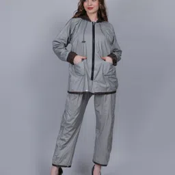 youth robe Solid Women Raincoat image 5