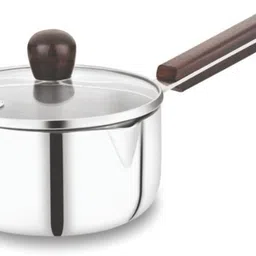 Maxfresh Triply Sauce Pan with Glass Lid 20CM Sauce Pan 16 cm diameter with Lid 1.5 L capacity-image-54