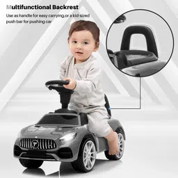 pandaoriginals BEETLE CAR WITH MUSIC AND LIGHTS, 1-4 YRS, NON BATTERY OPERATED image 2