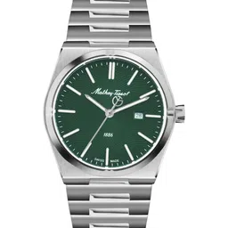 Mathey-Tissot Women Dial & Stainless Steel Bracelet Style Straps Analogue Watch D118AV-image-59