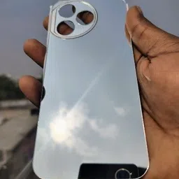 REJKLP Honor x50i Plus SILVER MIRROR BACK PANNEL Mobile Skin image 1