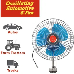 kaaz Oscillating Fan 6 Inch 12V Automotive For Car/Truck/Auto rickshaw-AKN1688 Car Interior Fan-picture-26