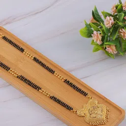 Anouk Gold-Plated Beaded Mangalsutra-picture-21