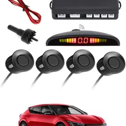 zplus Universal 4 Black Reverse Parking Sensor With LED Display For Cars-100 Safety of Passengers/Car One Alarm Kit-1820 Parking Sensor-picture-11