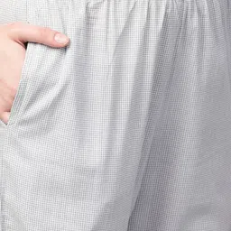 Varanga Women Grey & Golden Angrakha Printed Kurti with Sharara image 3