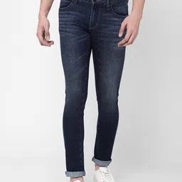 Wrangler Men Blue Vegas Skinny Fit Low-Rise Light Fade Stretchable Jeans-picture-29