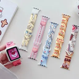 PEEPERLY 3D Cartoon Printed Apple Watch Strap-picture-25