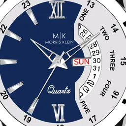 MORRIS KLEIN Men Printed Dial & Stainless Steel Analogue Calendar Watch MK-2021 image 3