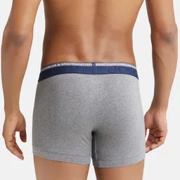 Jockey Men Super Combed Cotton Elastane Stretch Trunks with Ultrasoft Waistband US60-0105 image 4