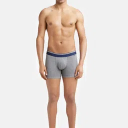 Jockey Men Super Combed Cotton Elastane Stretch Trunks with Ultrasoft Waistband US60-0105 image 5