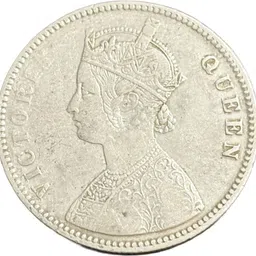 antiqueway 1876 Silver One Rupee Victoria Queen X Rare British India Coin Medieval Coin Collection-picture-36