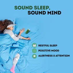 bodyfirst Body First Sleepzz - Unique Combination of L-Tryptophan, Magnesium, Curcumin, Ashwagandha, Nutmeg and Cinnamon for Restful & Calm Sleep, Supports Positive Mood & Regulated Sleep Cycle, 60 Veg Capsules image 4