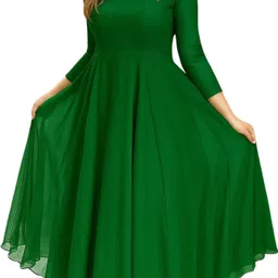 bello Georgette Stitched Anarkali Gown image 2