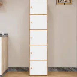 mintwud from pepperfry Tyro File Cabinet In Canyon Oak & White Finish-picture-4