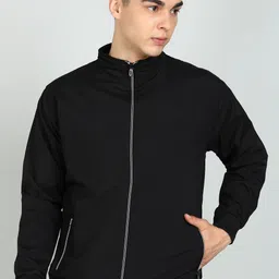 AWIBE MEN SOLID PREMIUM WINDCHEATER LIGHTWEIGHT JACKET II Solid Men Wind Cheater image 3