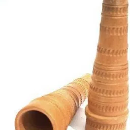 keshu handicraft Reusable hukka Pipe With Gitti Brown Terracotta Surahi-picture-20