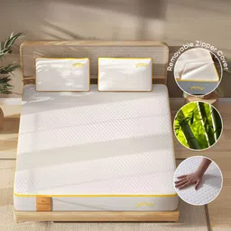 SleepyCat Hybrid Latex Orthopedic 8 inch Thickness Double Size Mattress 72x48x8 Inches image 2