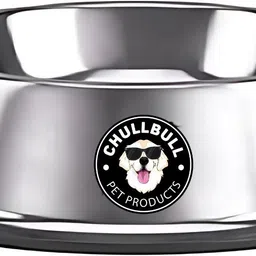 chullbull pet products Dog/Cat Food & Water Bowl, Pet Feeding Bowl for Dogs & Cats (Silver,400ml) Stainless Steel Pet Bowl-picture-14