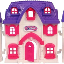 citroda Vivi Frozen Doll House Set with Accessories Play Set Dolls Home Gift to Your Princess Role Play Construction kit Toys Play Set for Girls Dollhouse Set for Girls image 2