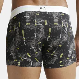 jockey NY02 Super Combed Cotton Elastane Printed Men Trunk image 3