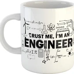 Trust Me I'm an Engineer Funny- Ceramic White Coffee for Engineers Gifts Idea Ceramic Coffee Mug-image-2