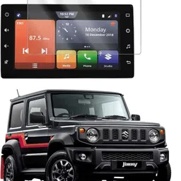 KACA Tempered Glass Guard for Company Fitted, Maruti Suzuki Jimny SmartPlay Pro Car Dashboard Touch Screen (Clear :2) image 1