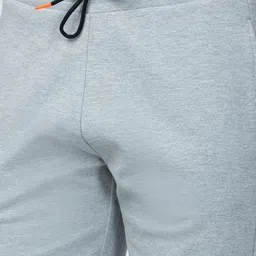 spykar Solid Men Grey Basic Shorts image 5