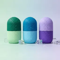 valkasa Ice Face Roller Trio – Purple, Green & Blue (Spa-Style Facial Set)-picture-31