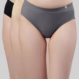 c9 airwear Pack of 3 Women Hipster Multicolor Panty-picture-19